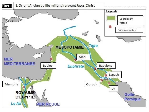 carte orient ancien corrigée